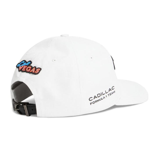 Cadillac F1 Team 2026 X Tommy Hilfiger SE Las Vegas GP Badge Cap Light Grey