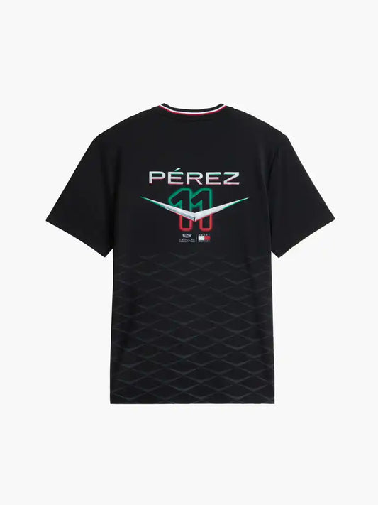Cadillac F1 Racing 2026 SE Mexico GP Sergio "Checo" Perez Team Jersey Shirt Black