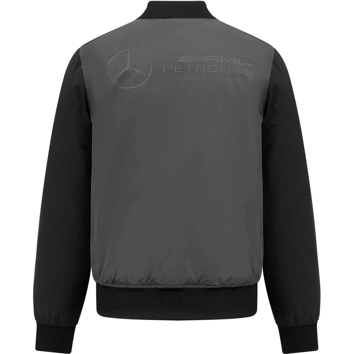 Mercedes AMG Petronas F1 Bomber Jacket Grey – Paddock Collection