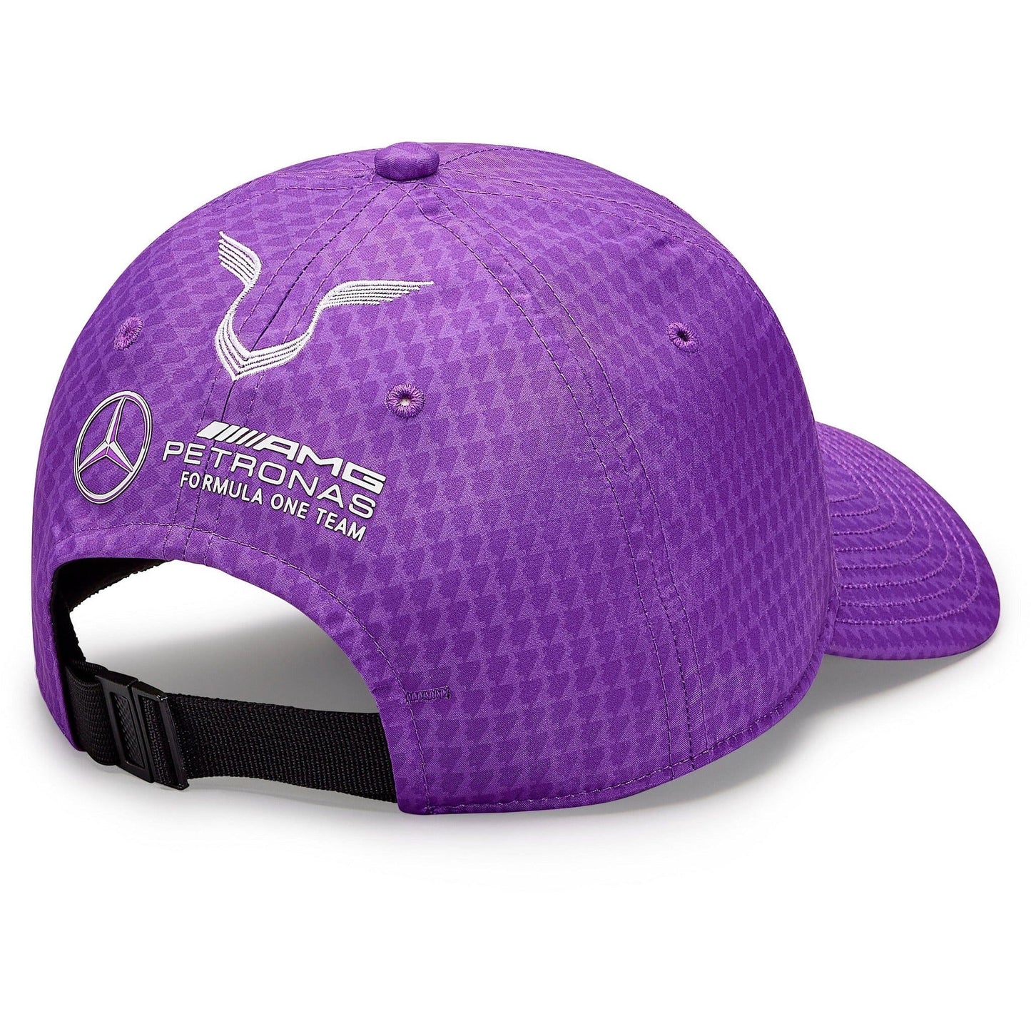 Mercedes AMG Petronas F1 Kid's Lewis Hamilton Baseball Hat Purple