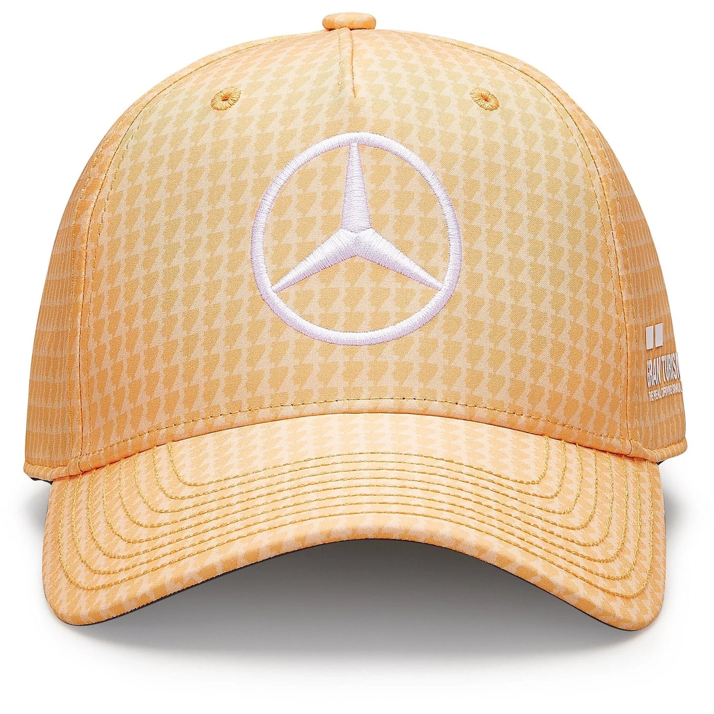 Mercedes AMG Petronas F1 Lewis Hamilton Baseball Hat Peach