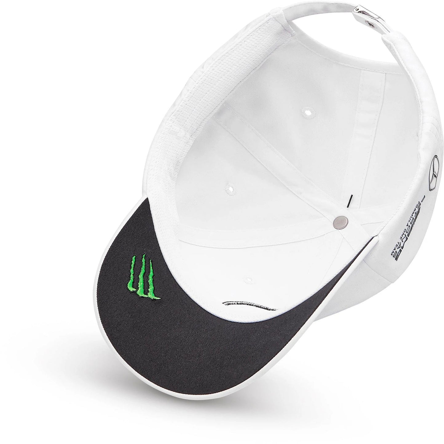 Mercedes AMG Petronas F1 George Russell Adult Baseball Hat White