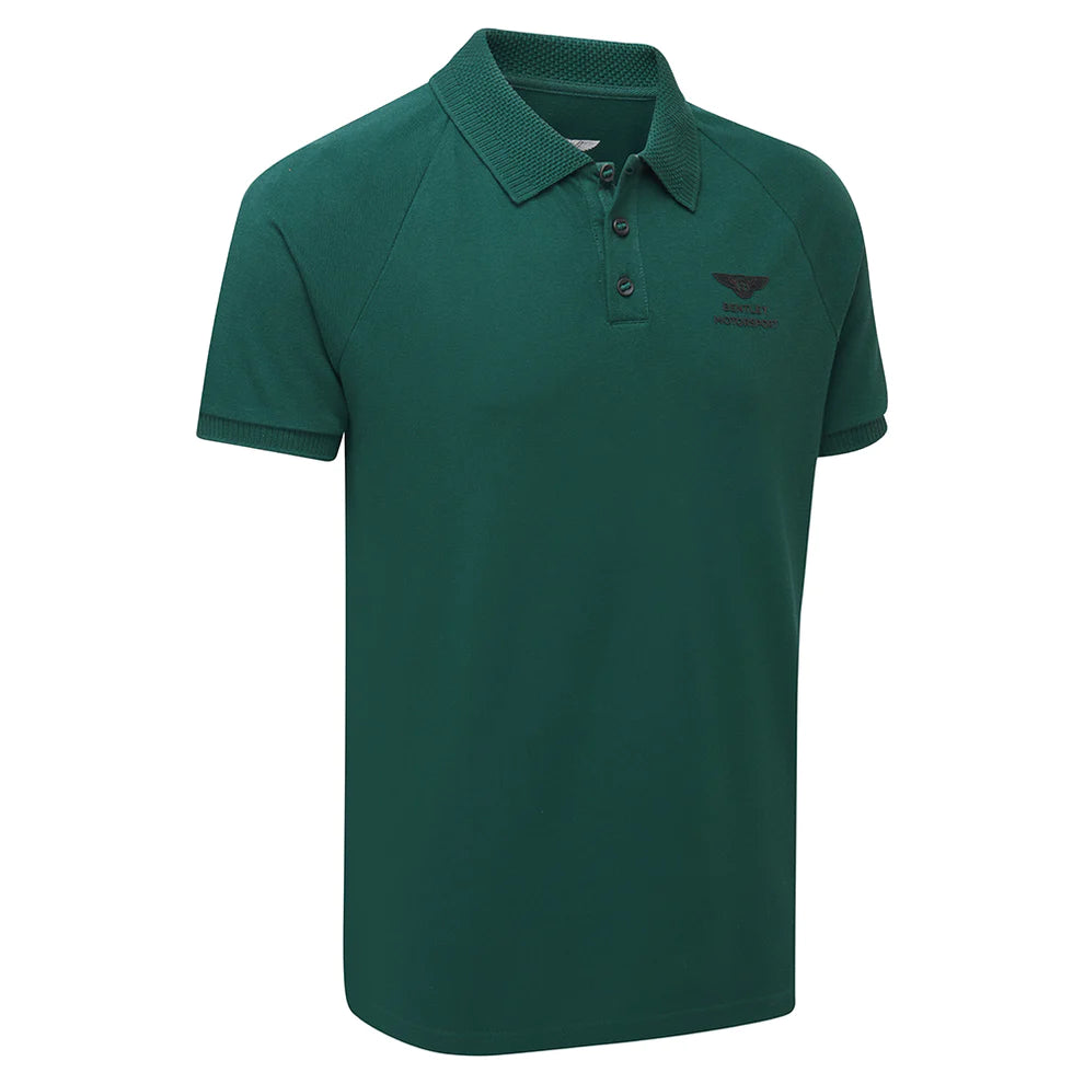Bentley Motorsport Travel Polo Shirt Green