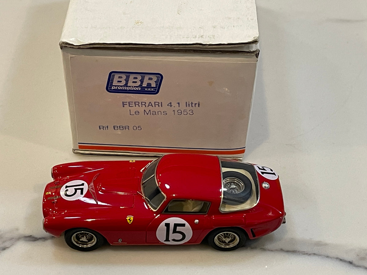 BBR 1/43 Ferrari 4.1 Litri 24 Hours Le Mans 1953 Red No. 15 BBR05