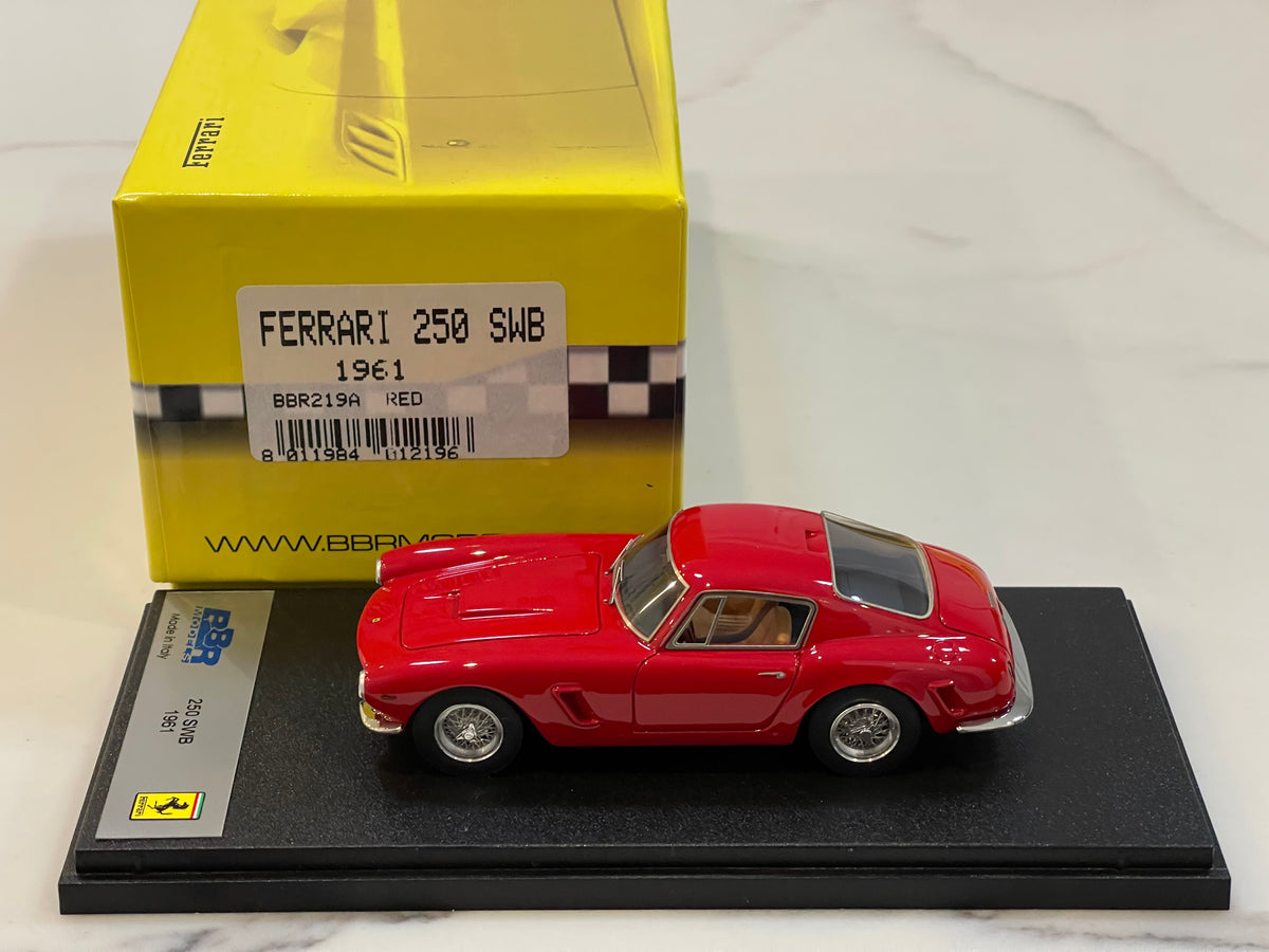 BBR 1/43 Ferrari 250 GT SWB 1961 Red BBR219A – Paddock