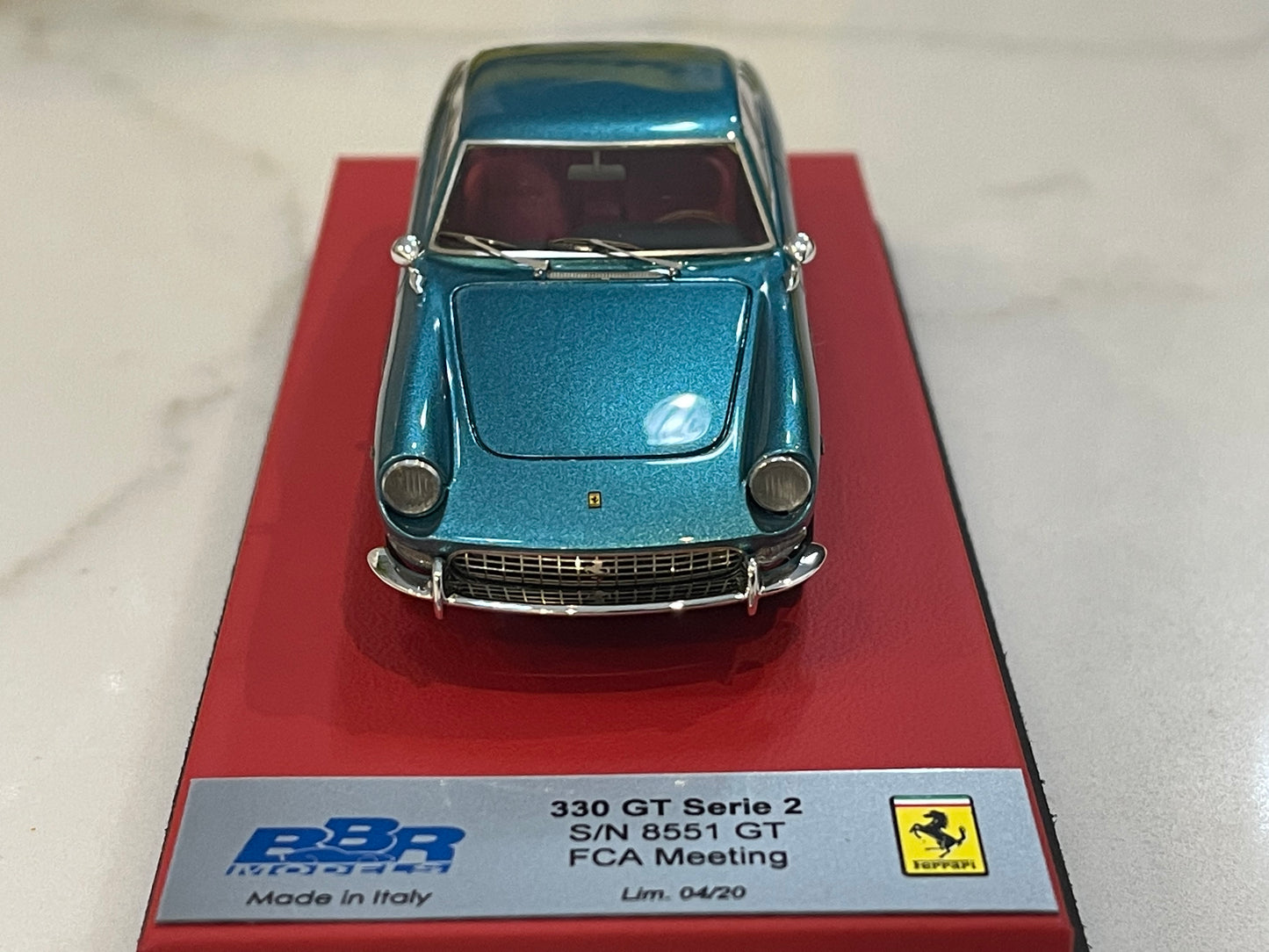 BBR 1/43 Ferrari 330 GT 2+2 Series II 8551GT 1966 Met. Green BBR227SLGLB