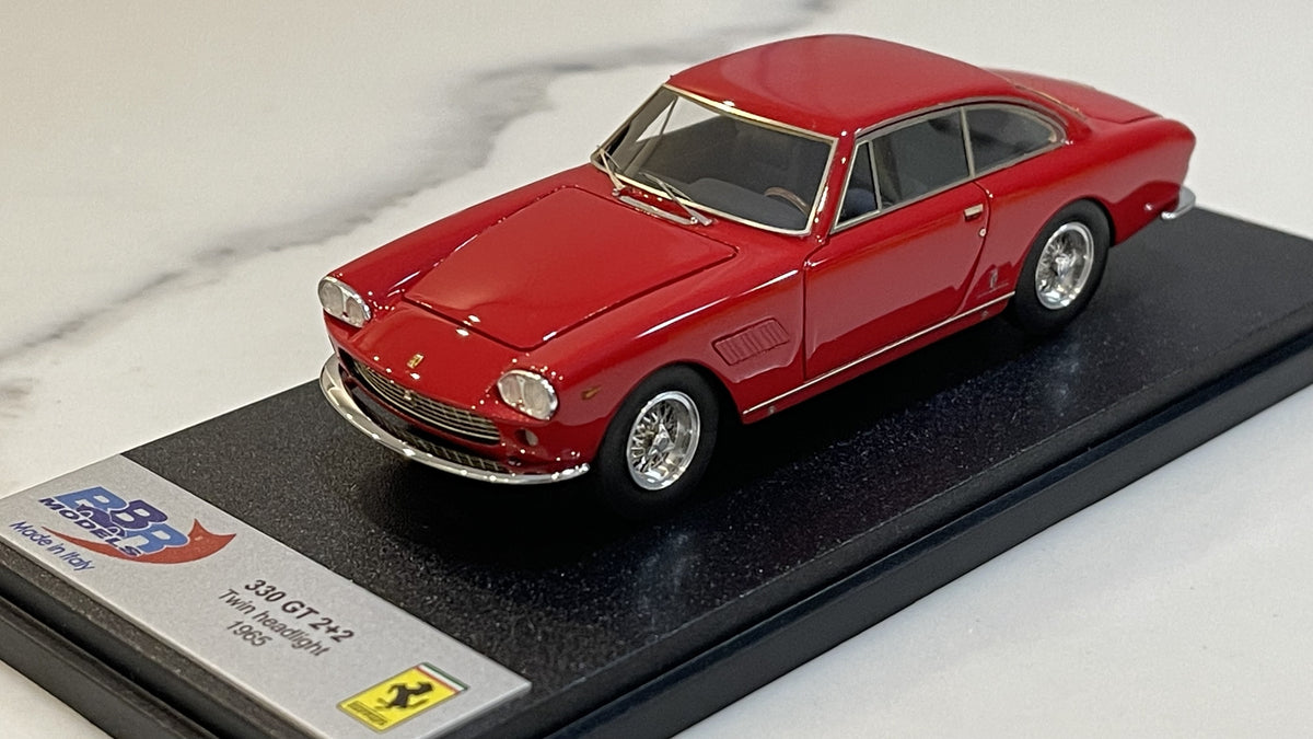 BBR 1/43 Ferrari 330 GT 2+2 1965 Red BBR257A – Paddock Collection