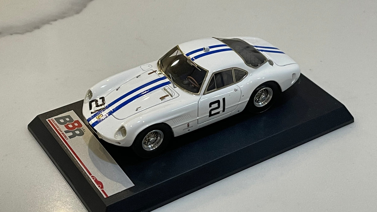 BBR 1/43 Ferrari 250 GT Sperimentale 24 Hours Le Mans 1962 White No. 21  BBR48C