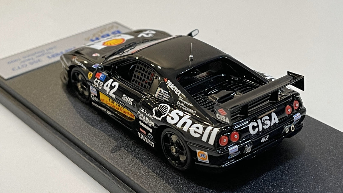 BBR 1/43 Ferrari F355 GT3 24 Hours Daytona 1999 Black No. 77 BG194