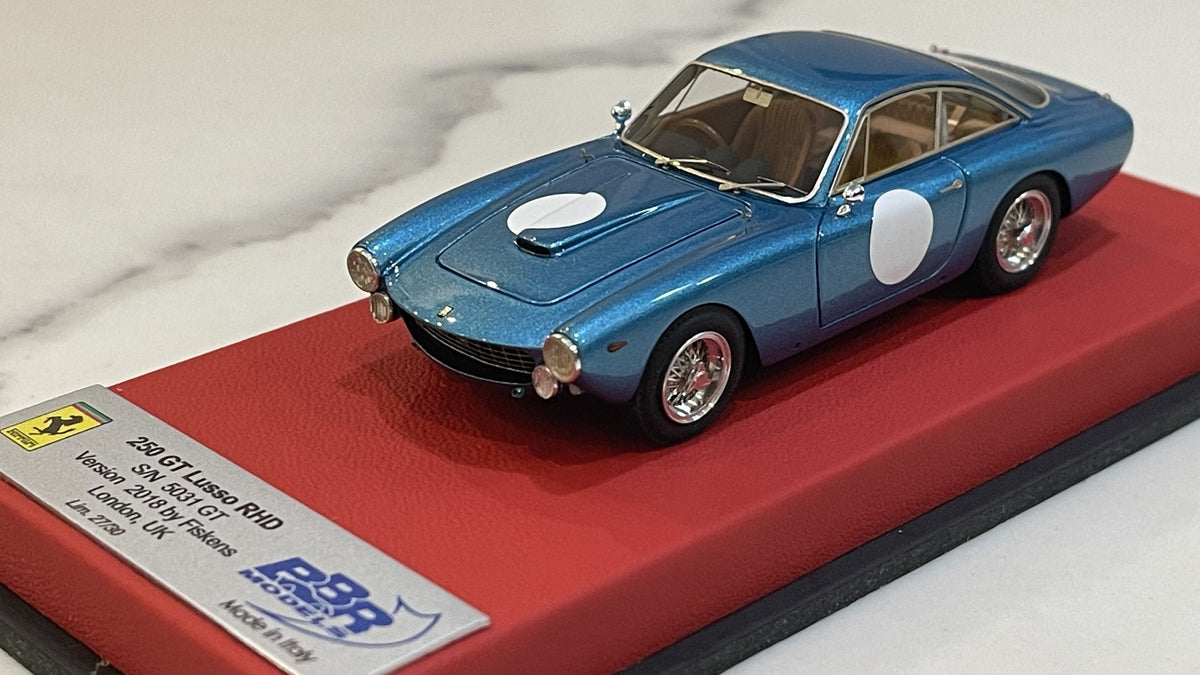 BBR 1/43 Ferrari 250 GT Lusso RHD 5031GT 1963 Met. Blue CAR41DLB
