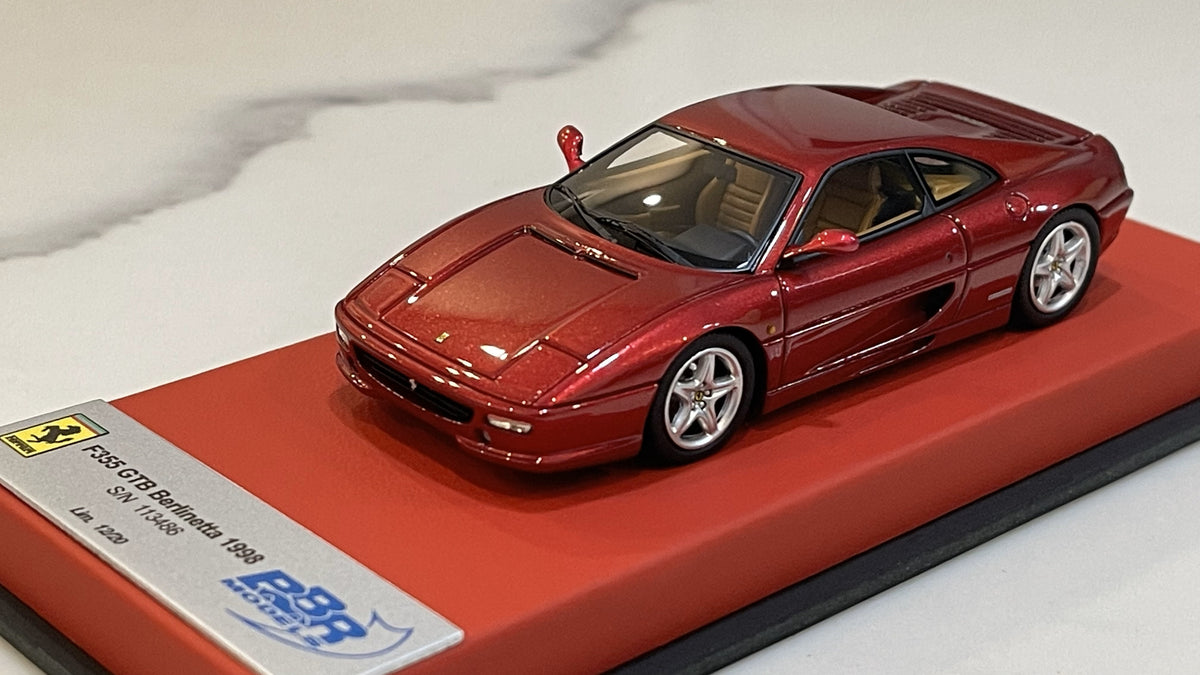 BBR 1/43 Ferrari 355 GTB 1994 Rosso Fiorano CAR62BLB