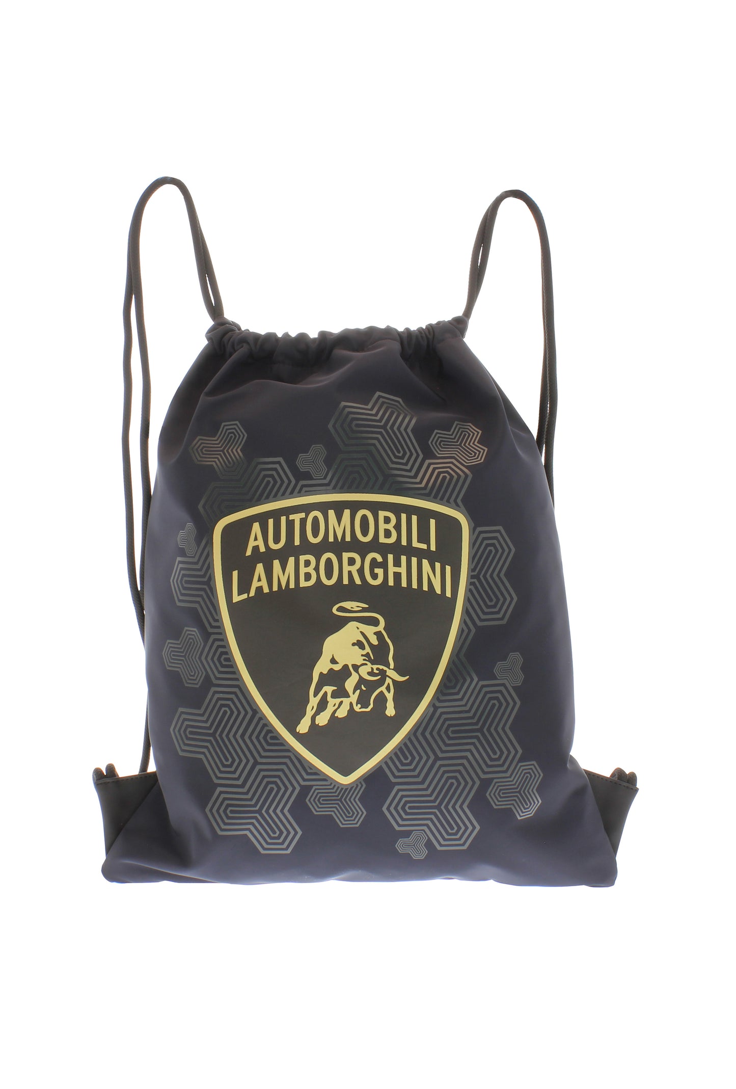 Lamborghini Drawstring Bag Black