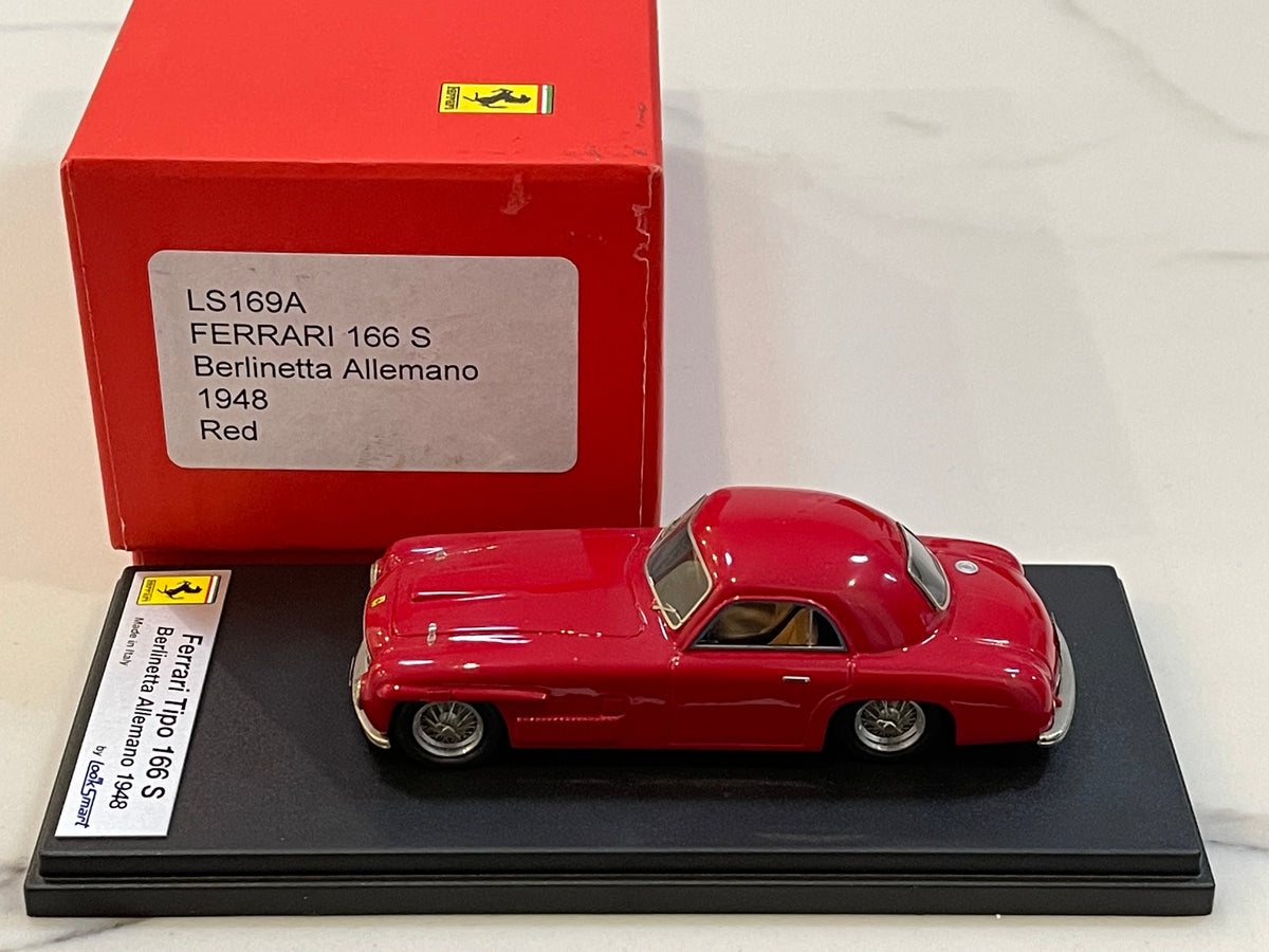 Looksmart 1/43 Ferrari 166 S Berlinetta Allemano 1948 Red LS169A