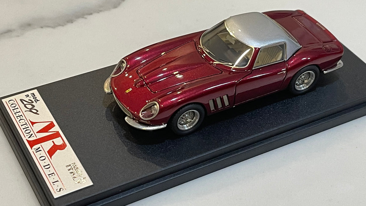 MR 1/43 Ferrari 250 GT Nembo Spyder 3771GT HT 1960 Met. Dark Red/Silver  MR137B