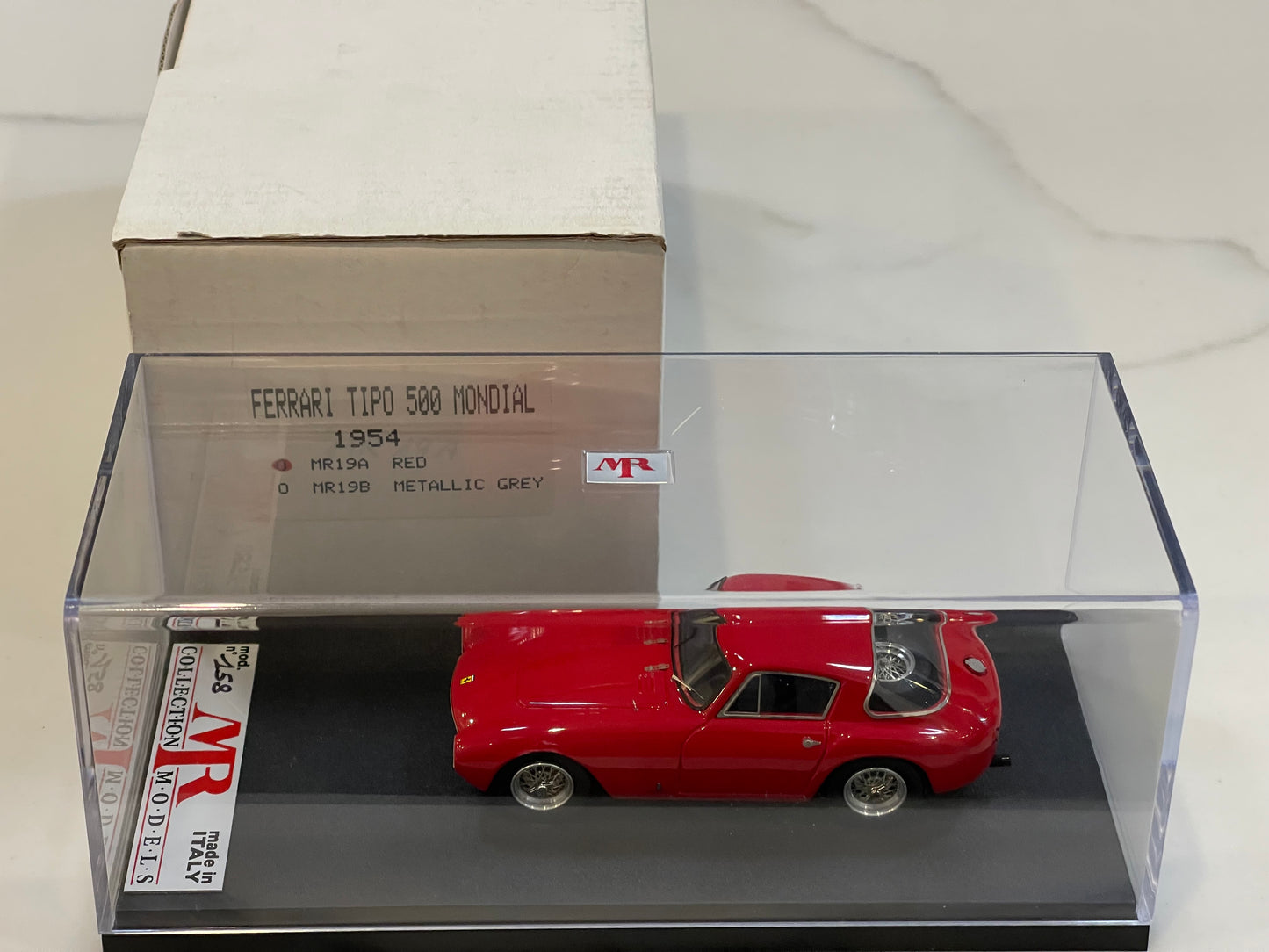 MR 1/43 Ferrari 500 Tipo Mondial 1954 Red MR19A