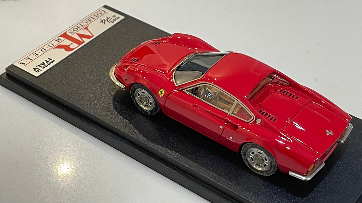 MR 1/43 Ferrari Dino 206 GT Special 1967 Red MR31A – Paddock