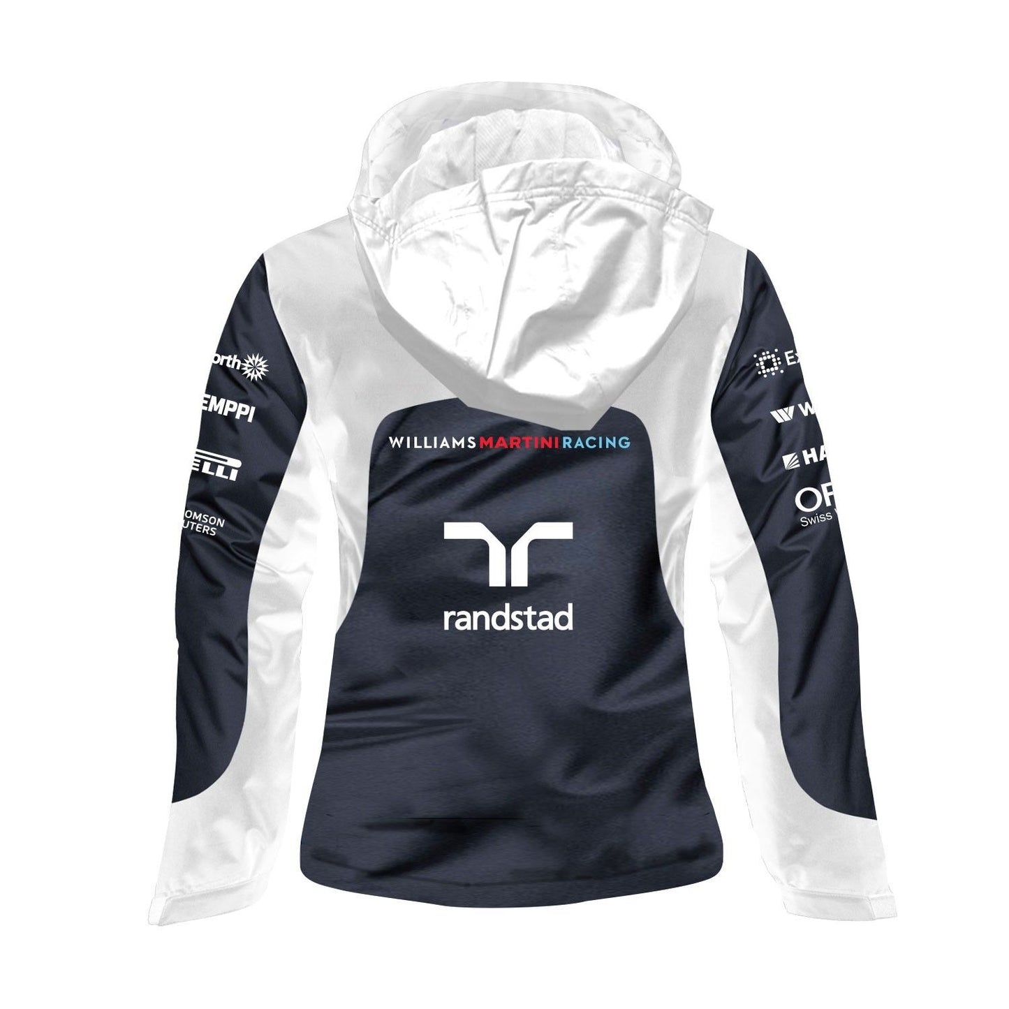 Williams Martini Racing Women's Team 2-In-1 Jacket White/Navy