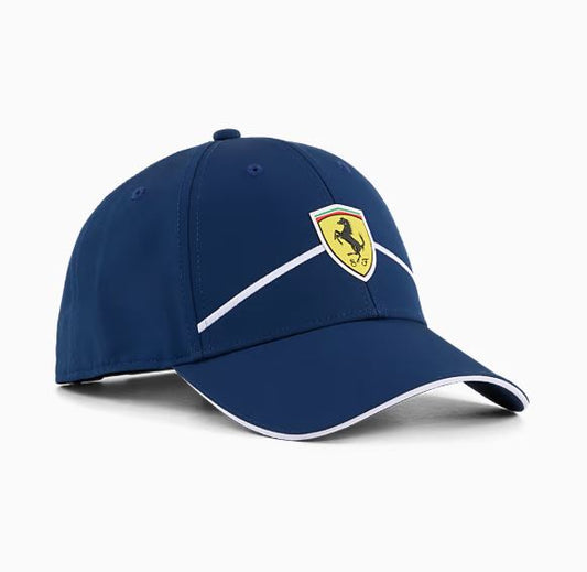 Ferrari Race Motorsport Adult Baseball Cap Blue