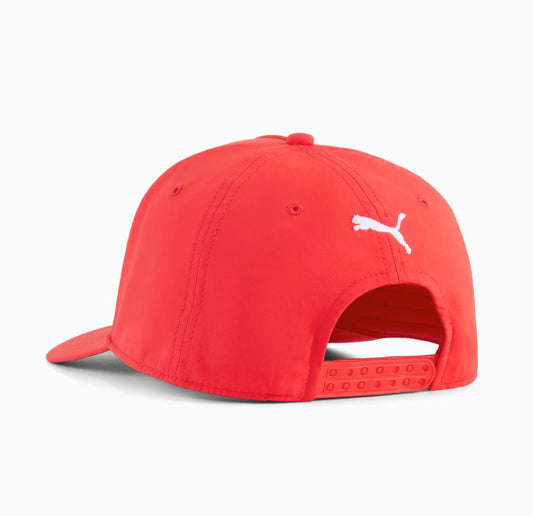 Ferrari Pro Low Curve Baseball Cap Red