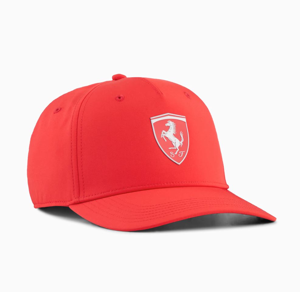 Ferrari Pro Low Curve Baseball Cap Red