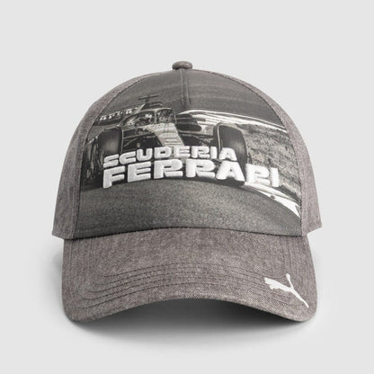 Scuderia Ferrari F1 Graphic Car Hat Gray
