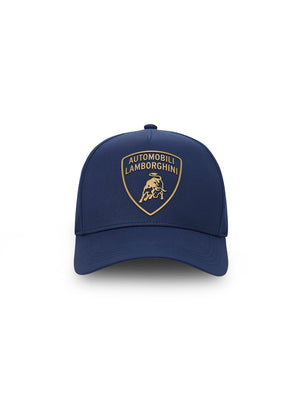 Lamborghini Shield Logo Hat Blue