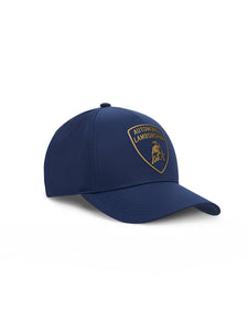 Lamborghini Shield Logo Hat Blue