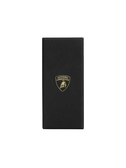 Lamborghini Shield Logo Keyring with Gold Finish