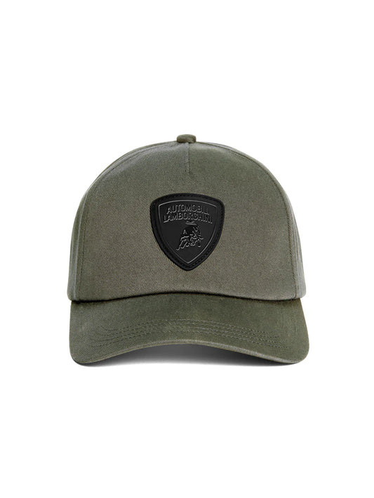 Lamborghini Arena Shield Logo Hat Army Green