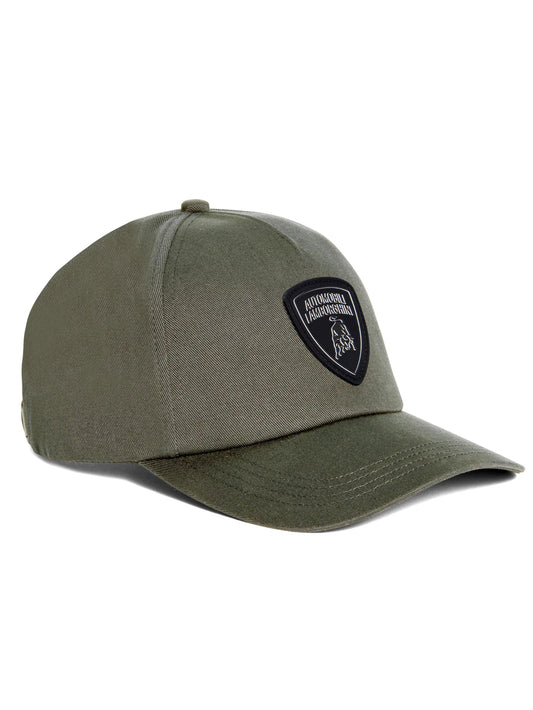 Lamborghini Arena Shield Logo Hat Army Green