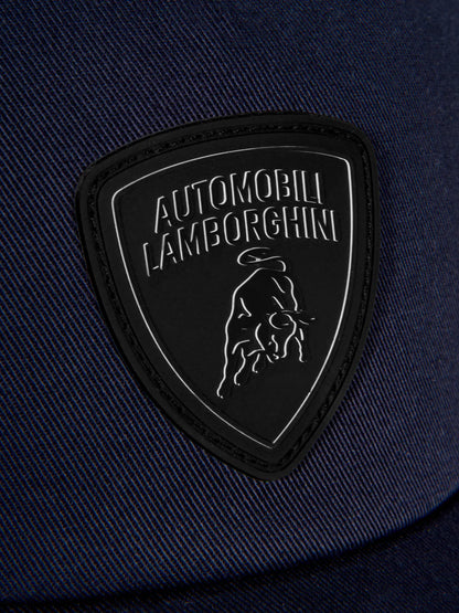 Lamborghini Arena Shield Logo Hat Navy Blue