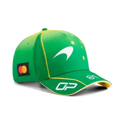 McLaren Racing F1 2026 Special Edition Australian GP Oscar Piastri Hat Green