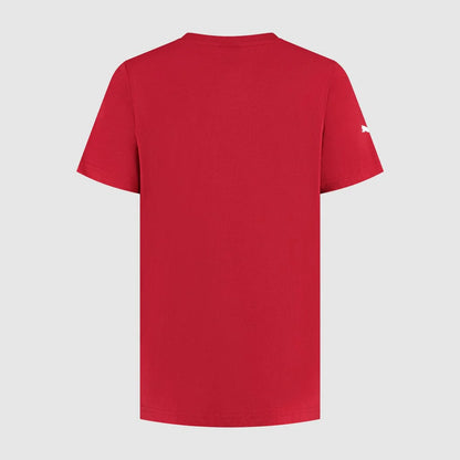 Scuderia Ferrari F1 Men's Large Shield T-Shirt Dark Red