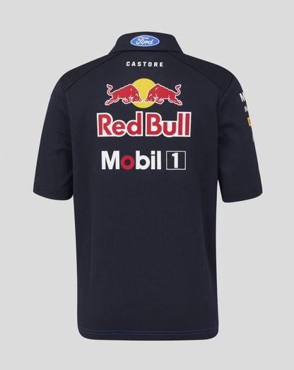 Red Bull Racing F1 2026 Kid's Team Polo Shirt Blue