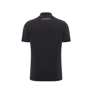 Lamborghini Squadra Corse Sportswear Polo Shirt Black