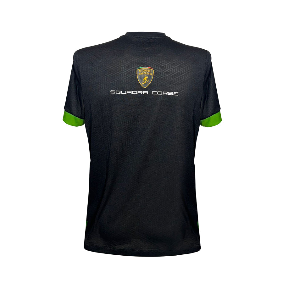 Lamborghini Squadra Corse Men's Team T-Shirt Black