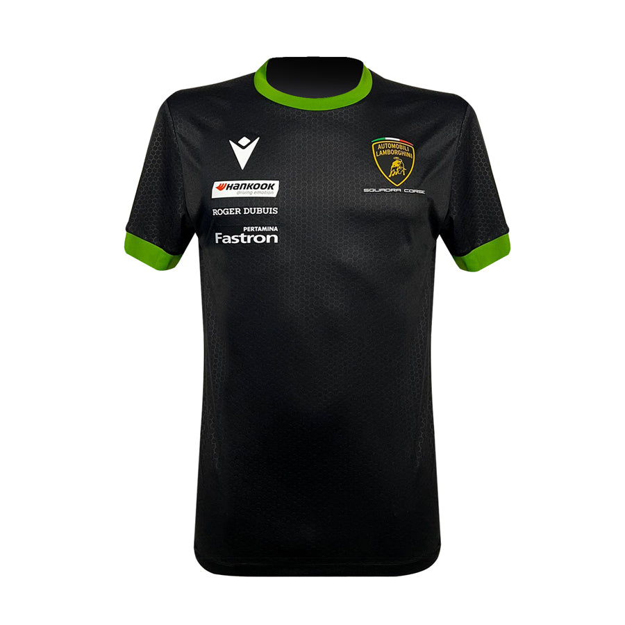 Lamborghini Squadra Corse Men's Team T-Shirt Black
