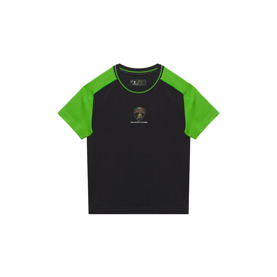 Lamborghini Kid's Sportswear T-Shirt Black/Green