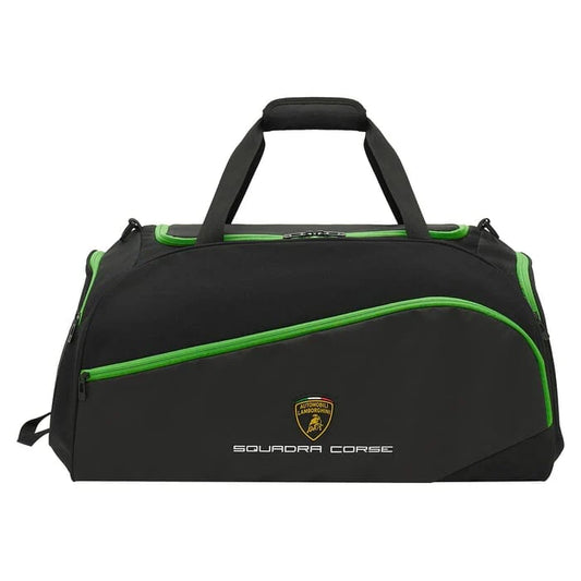 Lamborghini Squadra Corse Gym/Duffel Bag Black