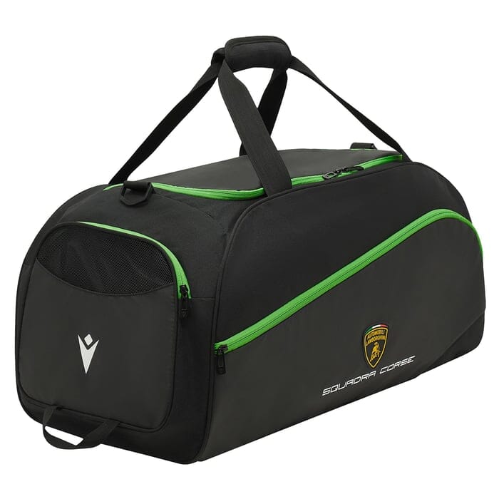 Lamborghini Squadra Corse Gym/Duffel Bag Black