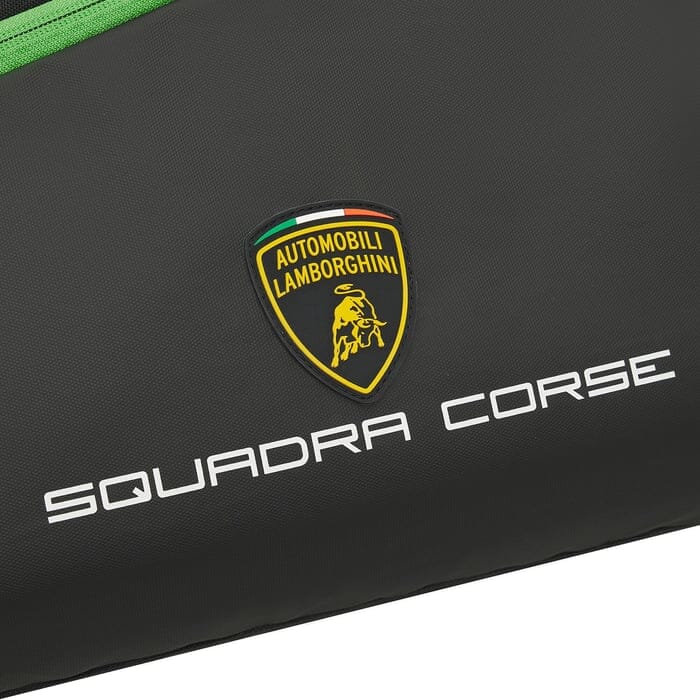 Lamborghini Squadra Corse Gym/Duffel Bag Black