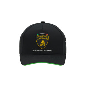 Automobili Lamborghini Adult Squadra Corse Team Cap Black