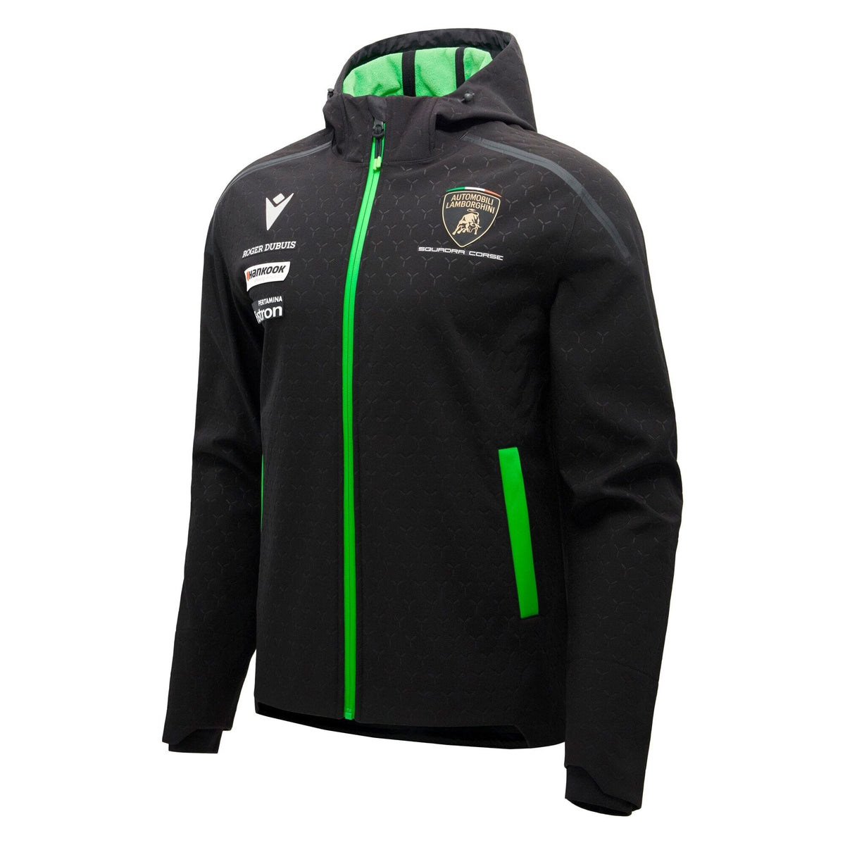 Automobili Lamborghini Squadra Corse 2026 Men's Softshell Jacket Black