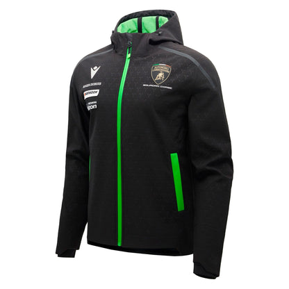 Automobili Lamborghini Squadra Corse 2026 Men's Softshell Jacket Black