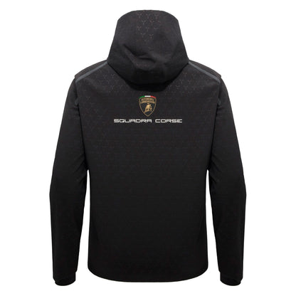 Automobili Lamborghini Squadra Corse 2026 Men's Softshell Jacket Black