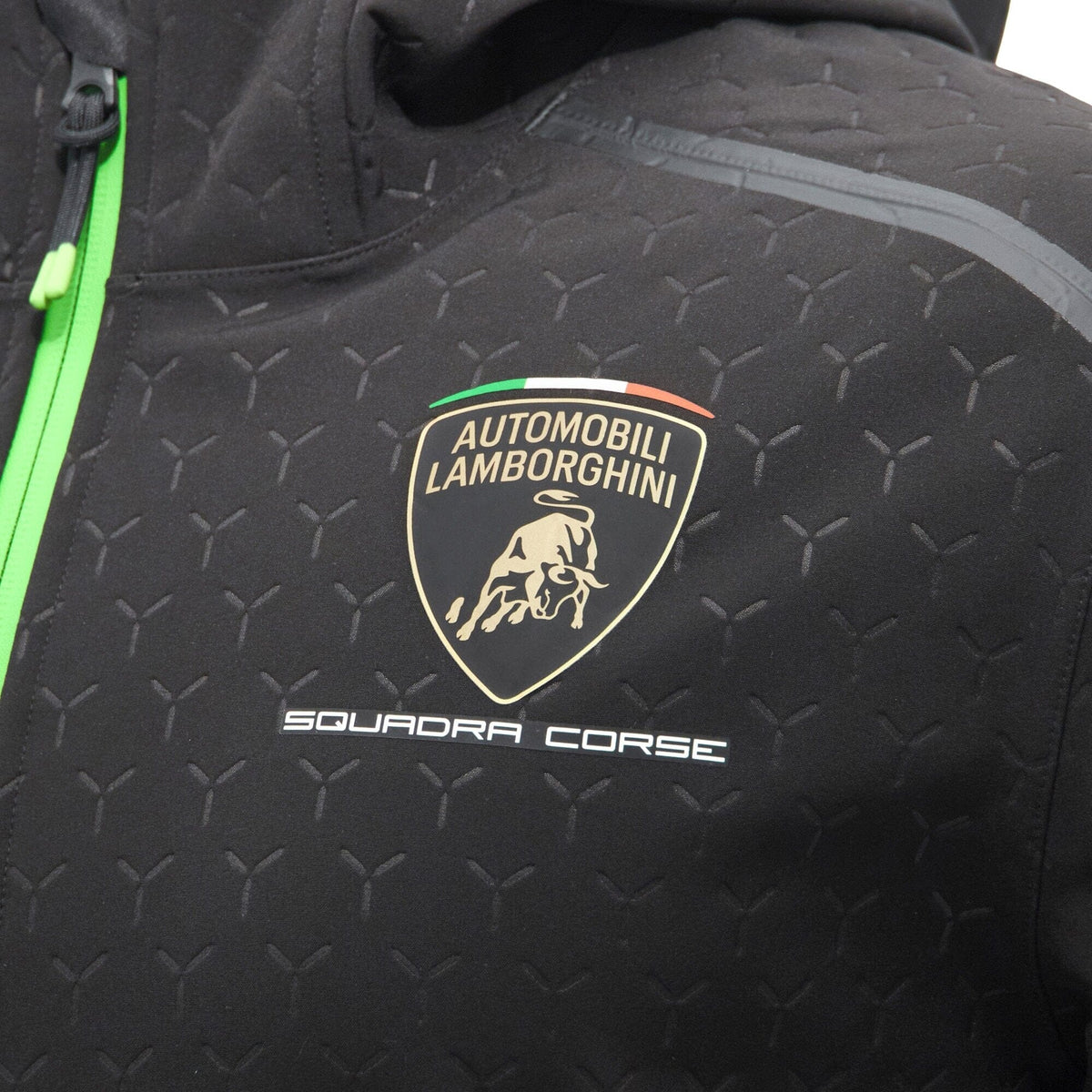 Automobili Lamborghini Squadra Corse 2026 Men's Softshell Jacket Black