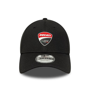 Ducati Motor Logo Dashmark Mesh Adjustable Cap Black