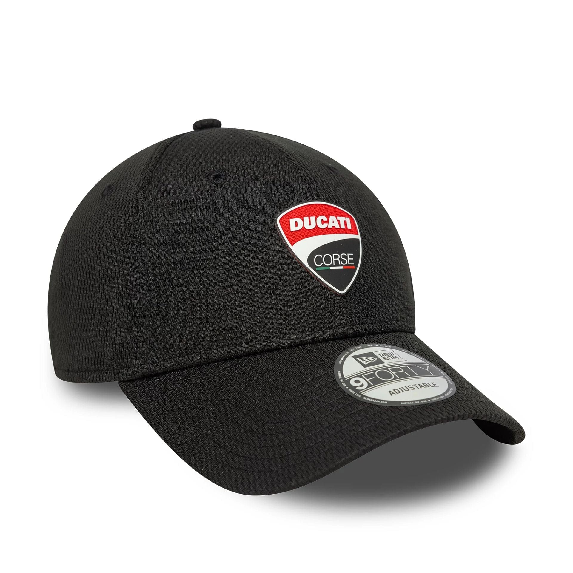 Ducati Motor Logo Dashmark Mesh Adjustable Cap Black