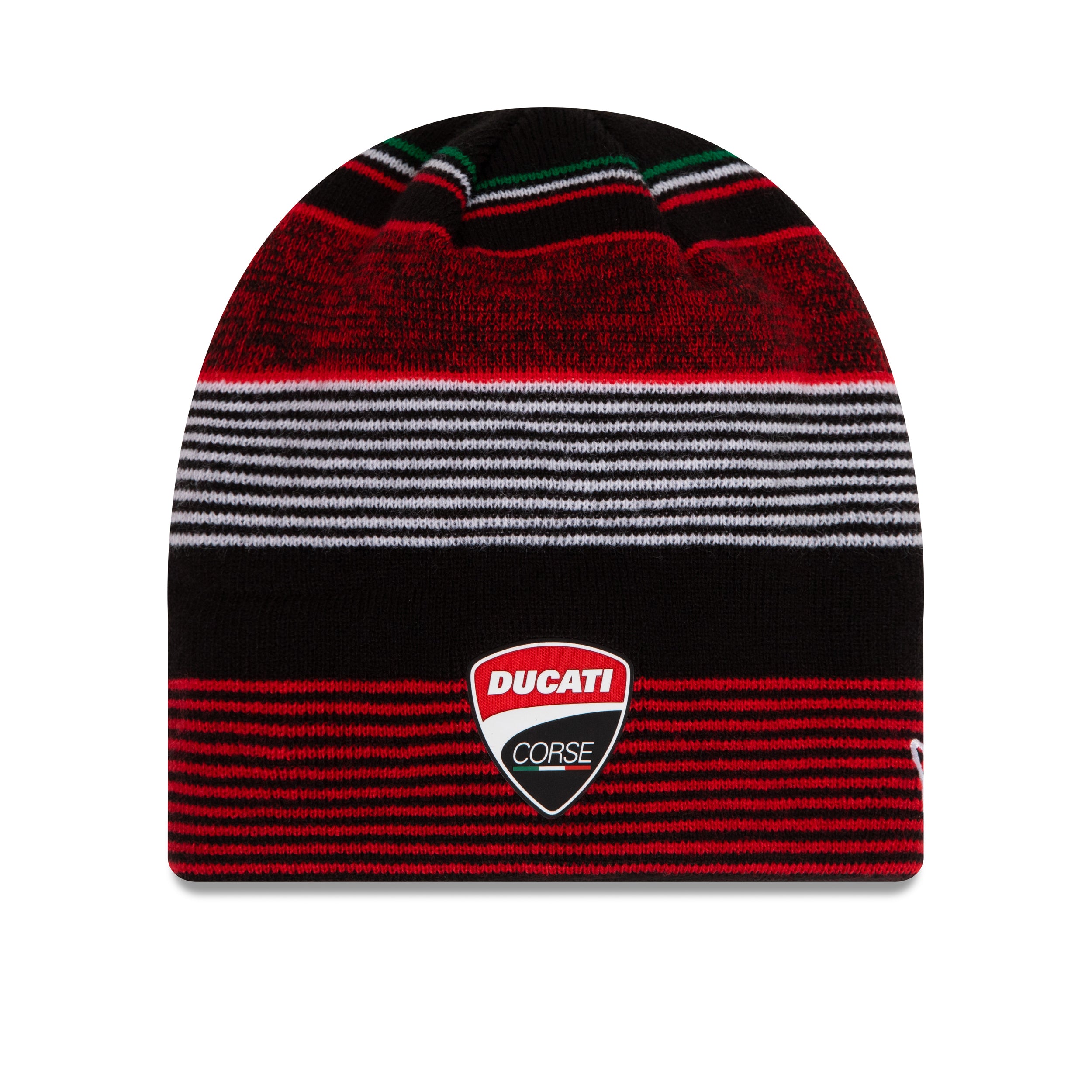 Ducati Motorsport Logo Cuff Knit Beanie Hat Red