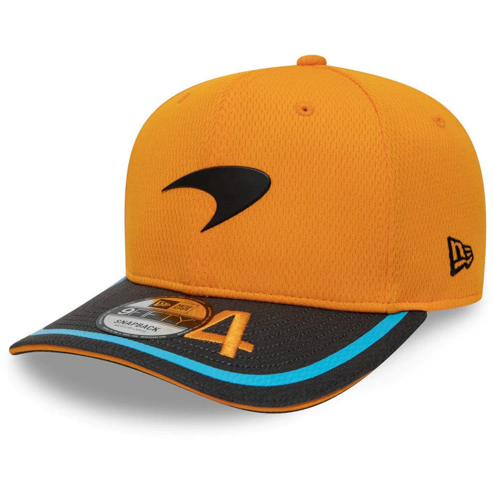 McLaren F1 Adult Team Lando Norris Pre Curved Hat Orange